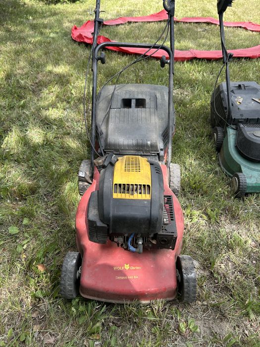 Kosiarka spalinowa i elektryczna