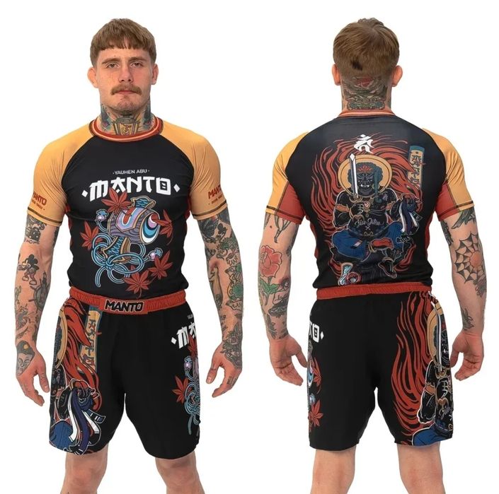 Комплект для тренувань Manto шорти +рашгард