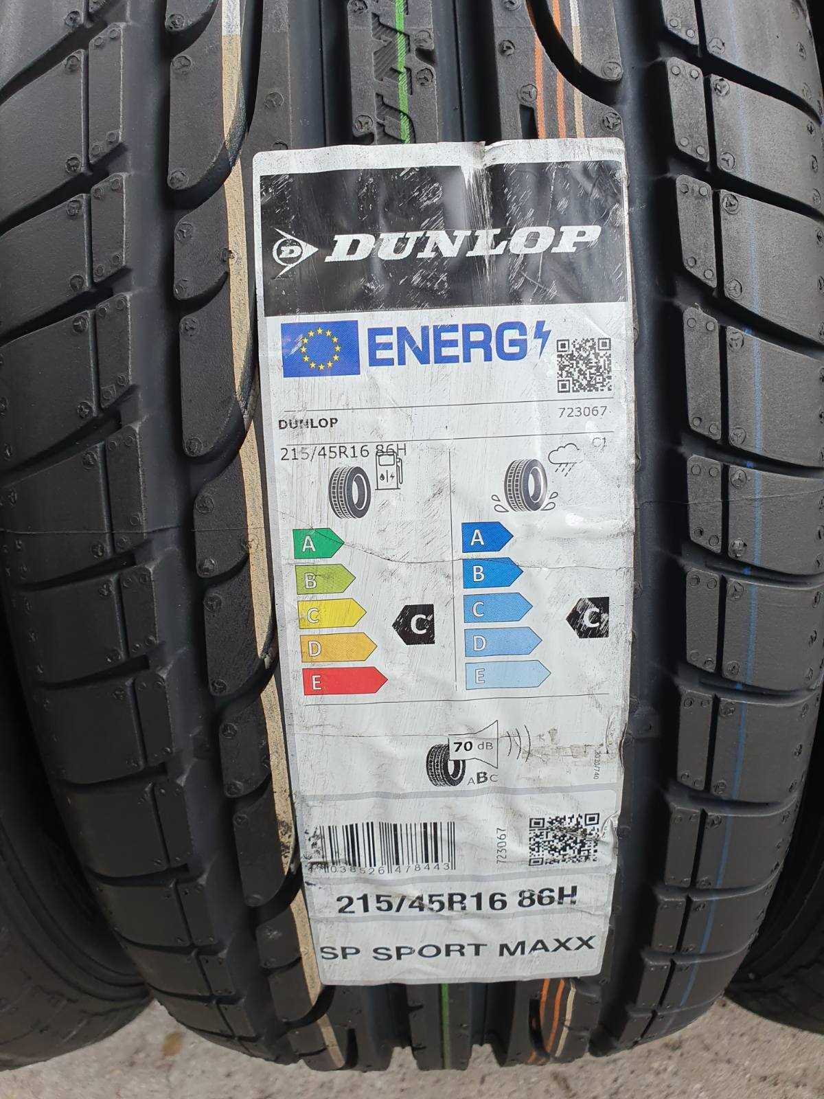 4x Dunlop Sp Sport Maxx  215/45r16  Nowe 2025r