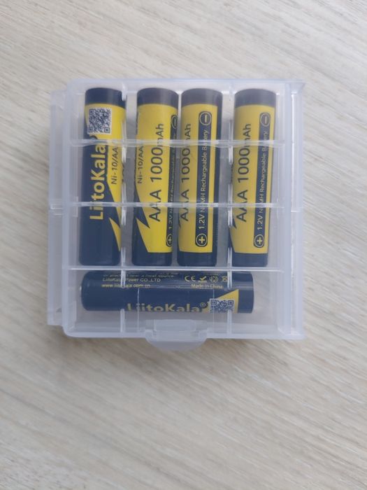 Акумулятори liitoKala 1.2v 1000mAh