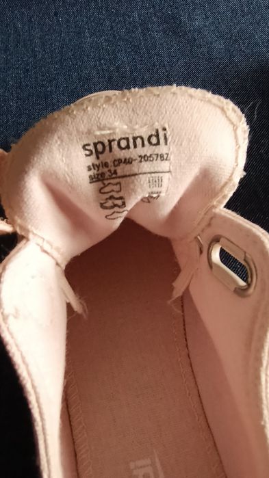 Кеди Sprandi 34EU для дівчинки Кросівки