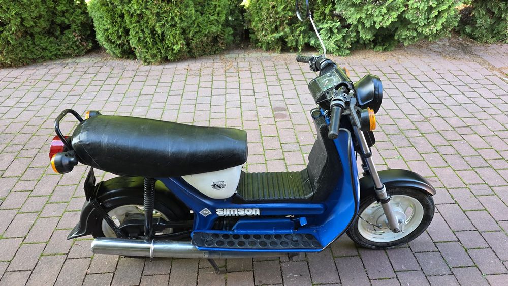 Simson sr 50 4 biegowy skuter zarejestrowany w Polsce Dostawa nie s51