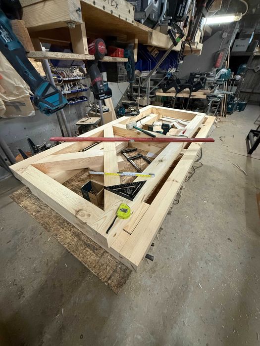 Kantówka 10x10 - na altankę, pergolę - sucha SOSNA/OLCHA