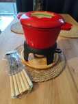 Żeliwny zestaw do fondue Smukee Nieużywany!