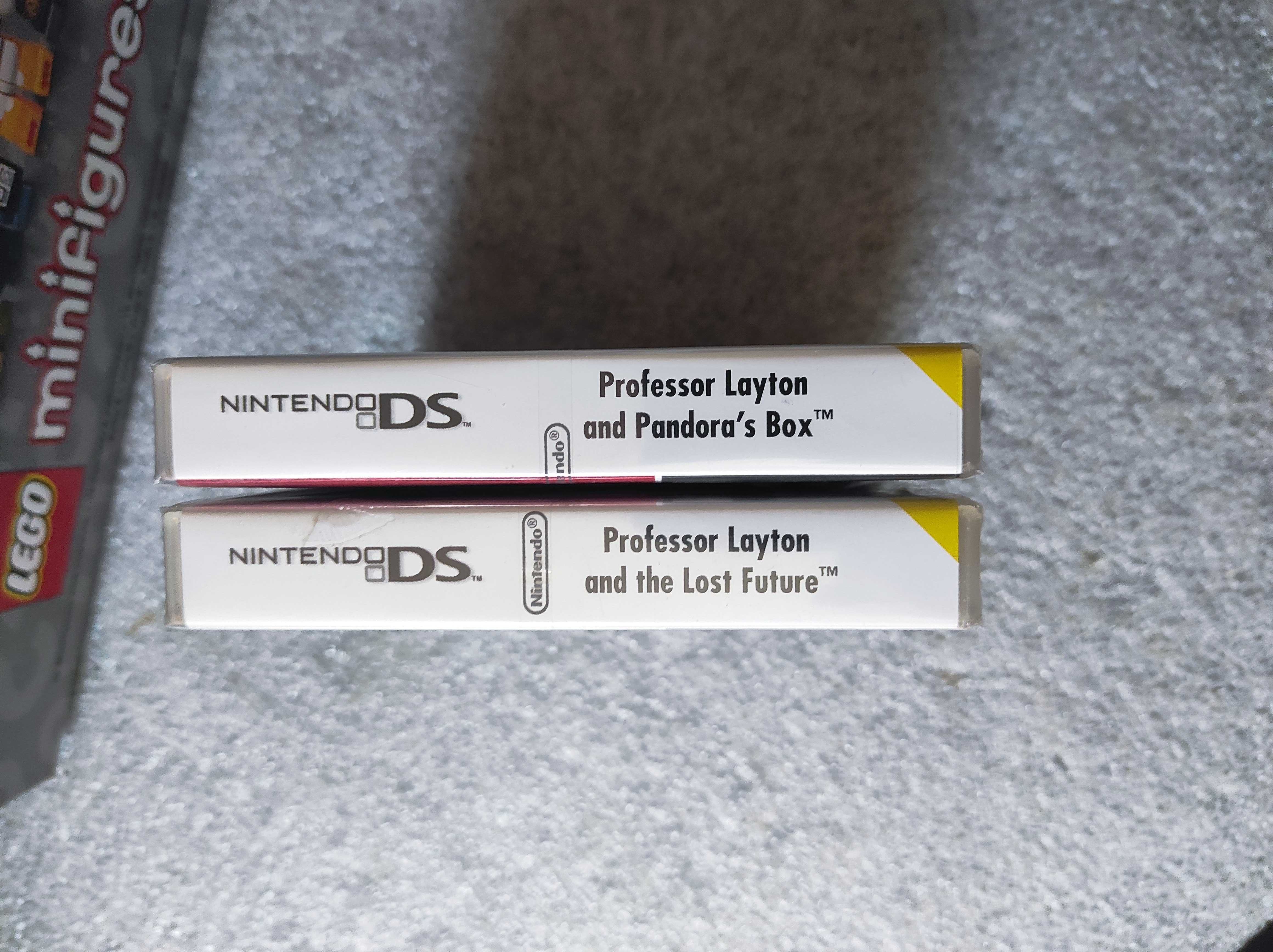 Nintendo DS Professor Layton Pandoras Box e Lost Future Novos Selados