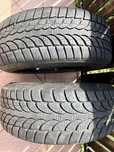 2 opony zimowe Bridgestone 225/55/R17 - Run Flat 7mm