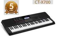 Keyboard organy CASIO CT-X700 + zasilacz DĘBICA