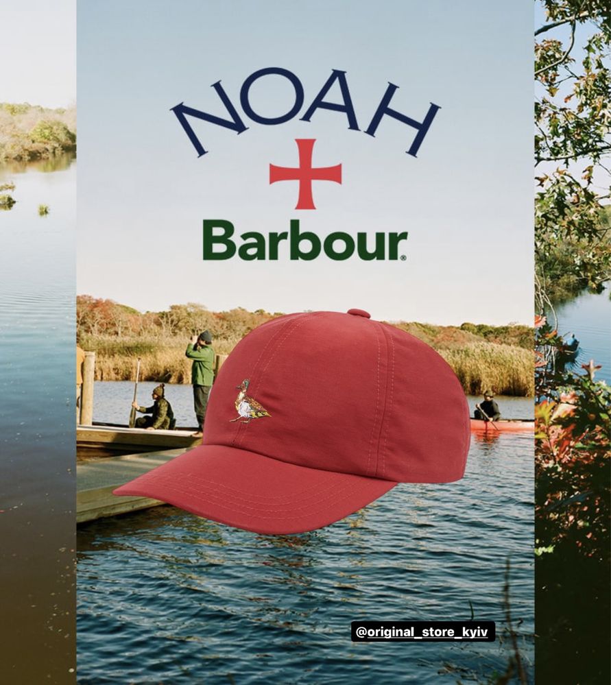 Barbour x Noah бейсболка кепка
