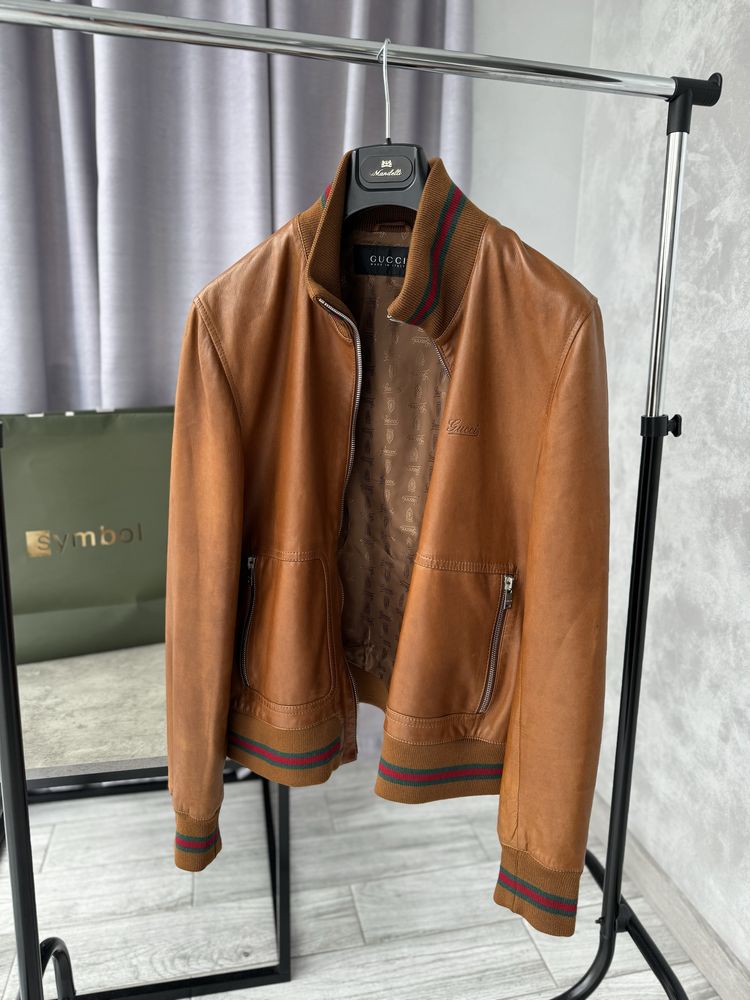 Кожаная куртка Gucci ОРИГИНАЛ