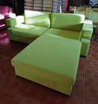 Sofá chaise com dois assentos