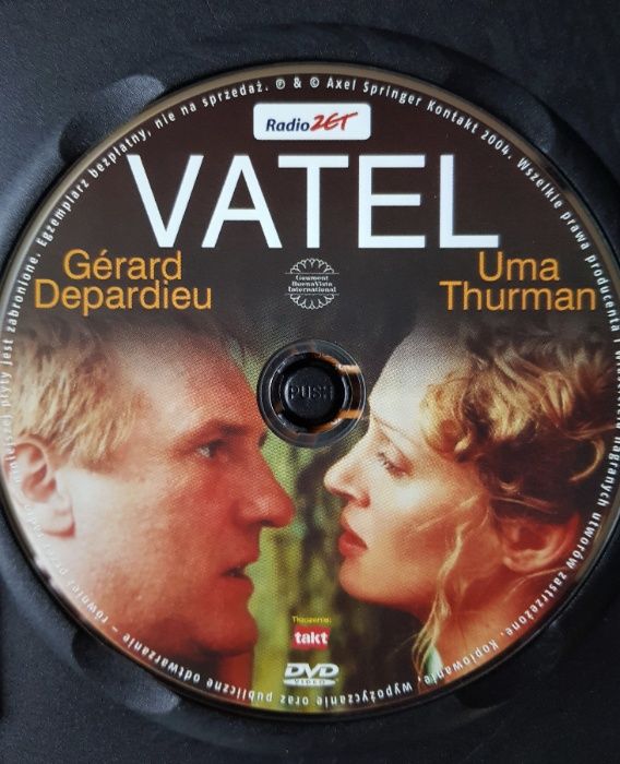 Vatel - Historia Wielkiej Miłości/Gerard Depardieu i Uma Thurman DVD