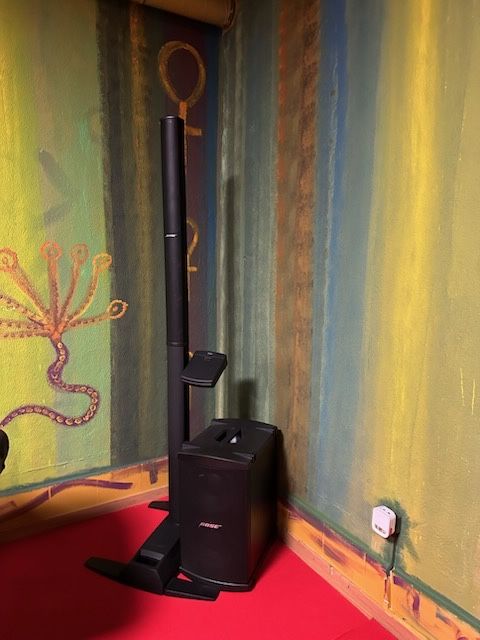 Bose L1 Mod S1 com base B2 e tone Mach