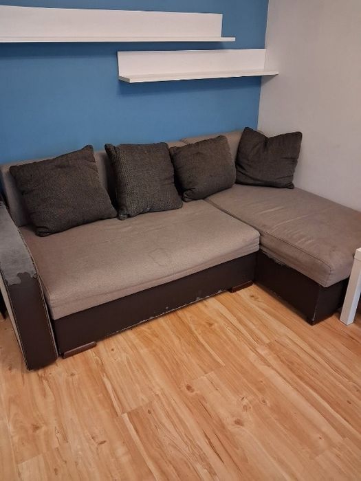 Narożnik rozkładany oddam za darmo Wandy 35
