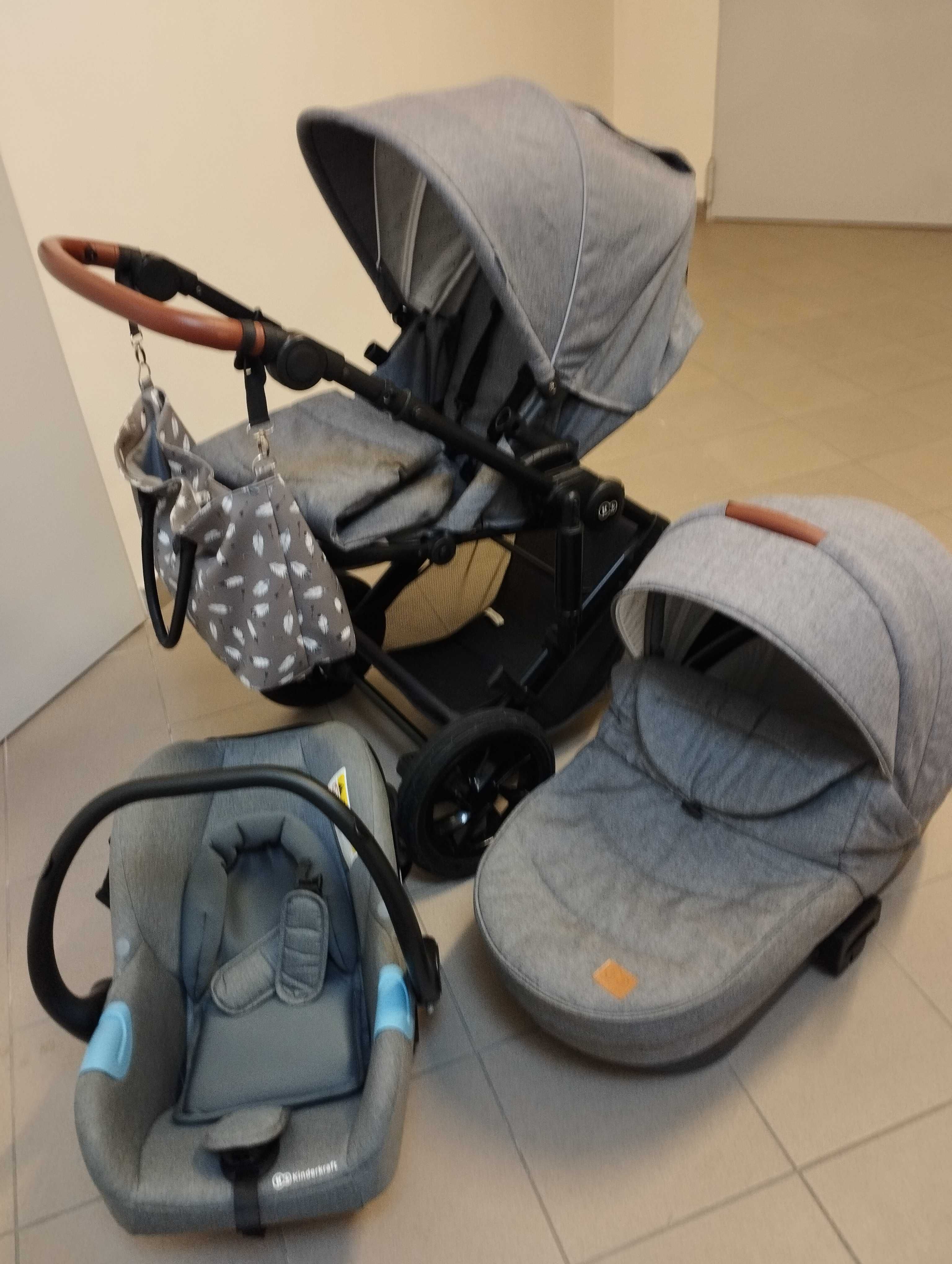 Wózek Kinderkraft 3w1