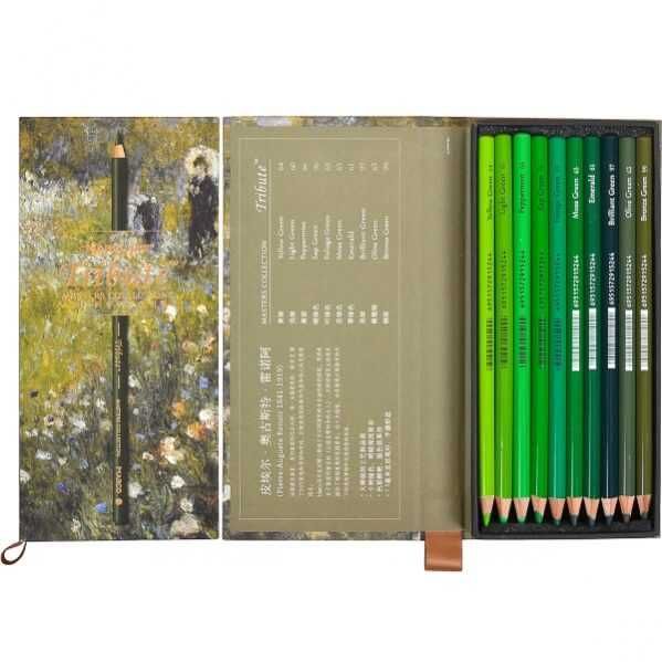 Роскошные цветные карандаши Marco Tribute Masters Collection 80 цветов