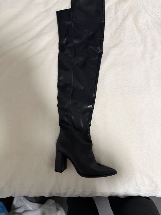 Сапоги жіночі ботфорди