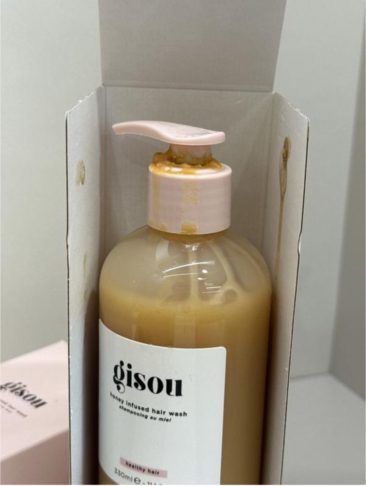 Шампунь gisou honey infused hair wash