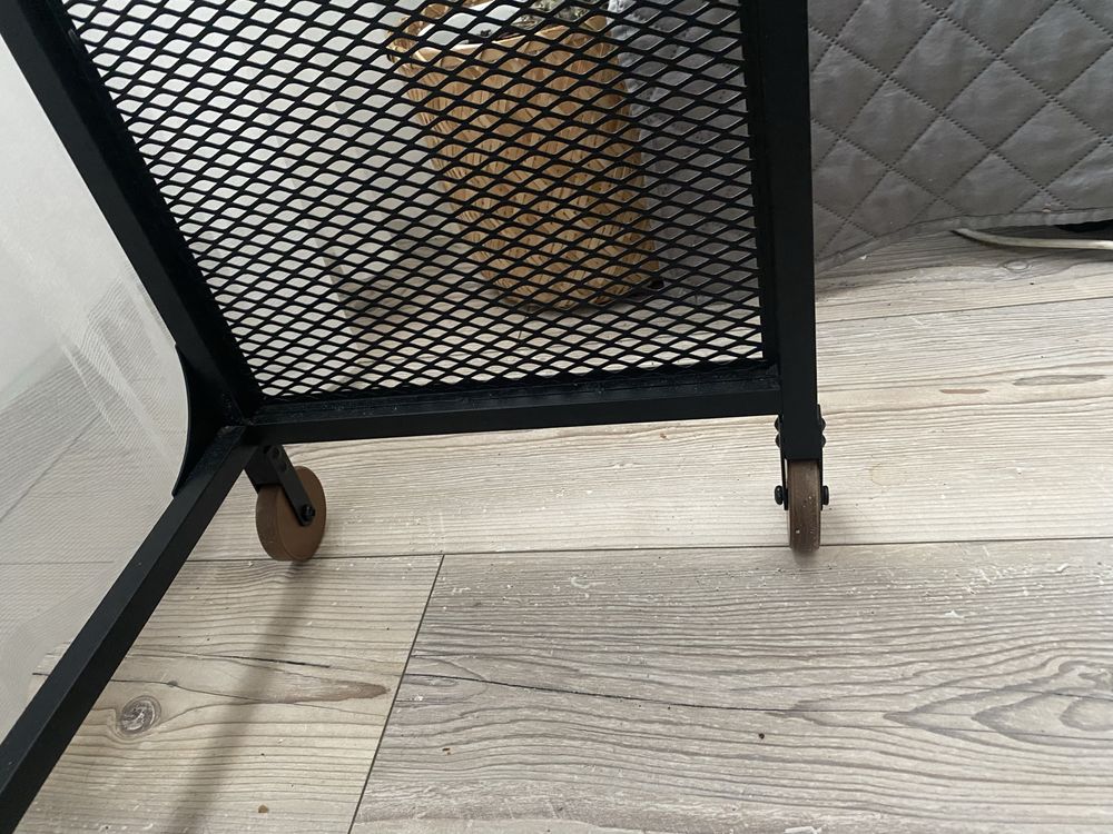 Male biurko IKEA drewno / metal