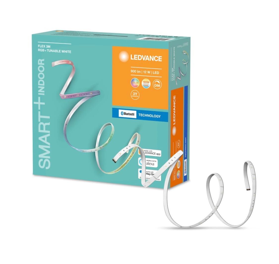 Світлодіодна стрічка Ledvance flex 3m RGB+Tunable white Smart+