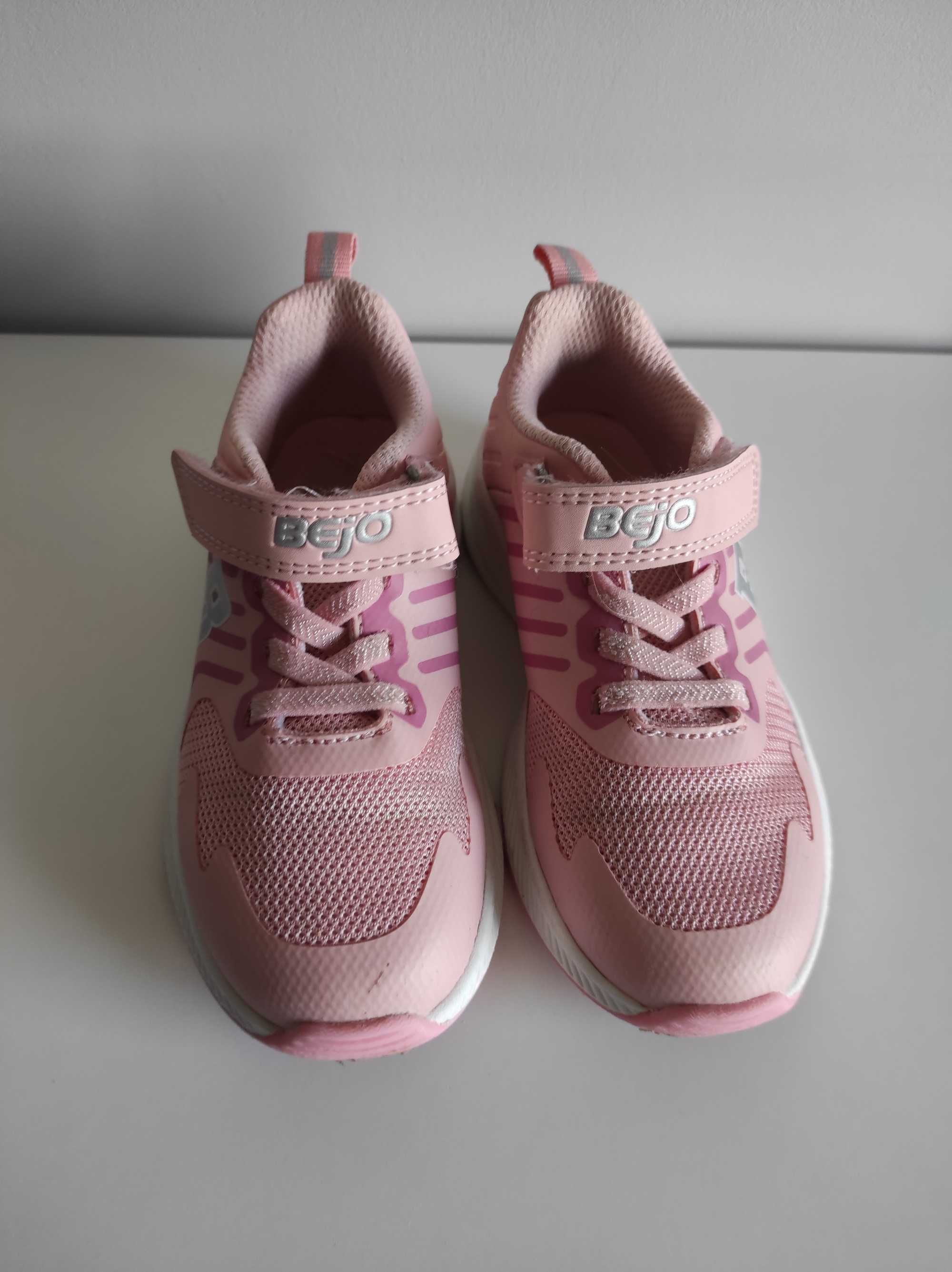 Różowe buty sportowe dla dziewczynki r 26