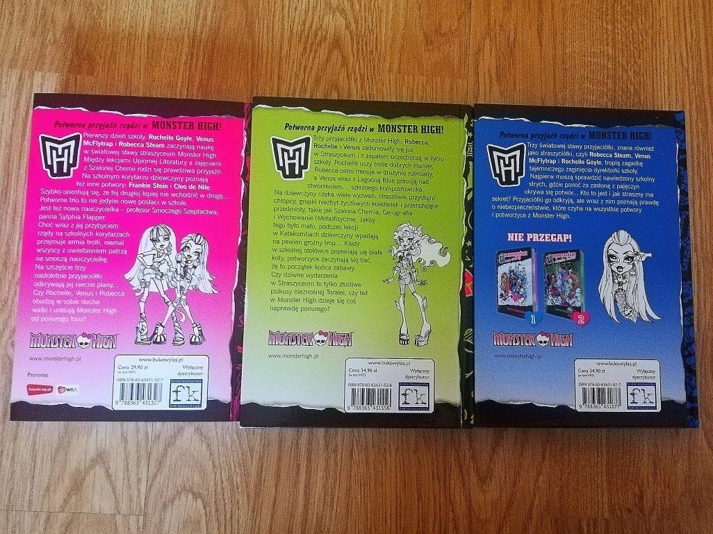 Monster High Przyjaciółki cz.I-III