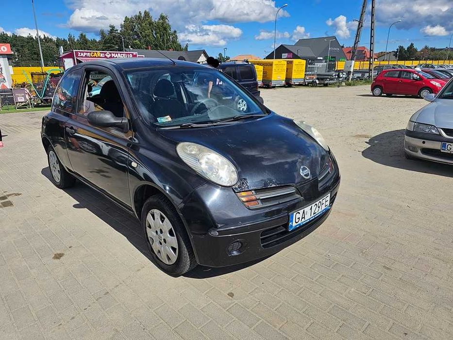 Nissan Micra 2006/1.2 benzyna/65KM/opłaty aktualne/MIEJSKIE AUTKO
