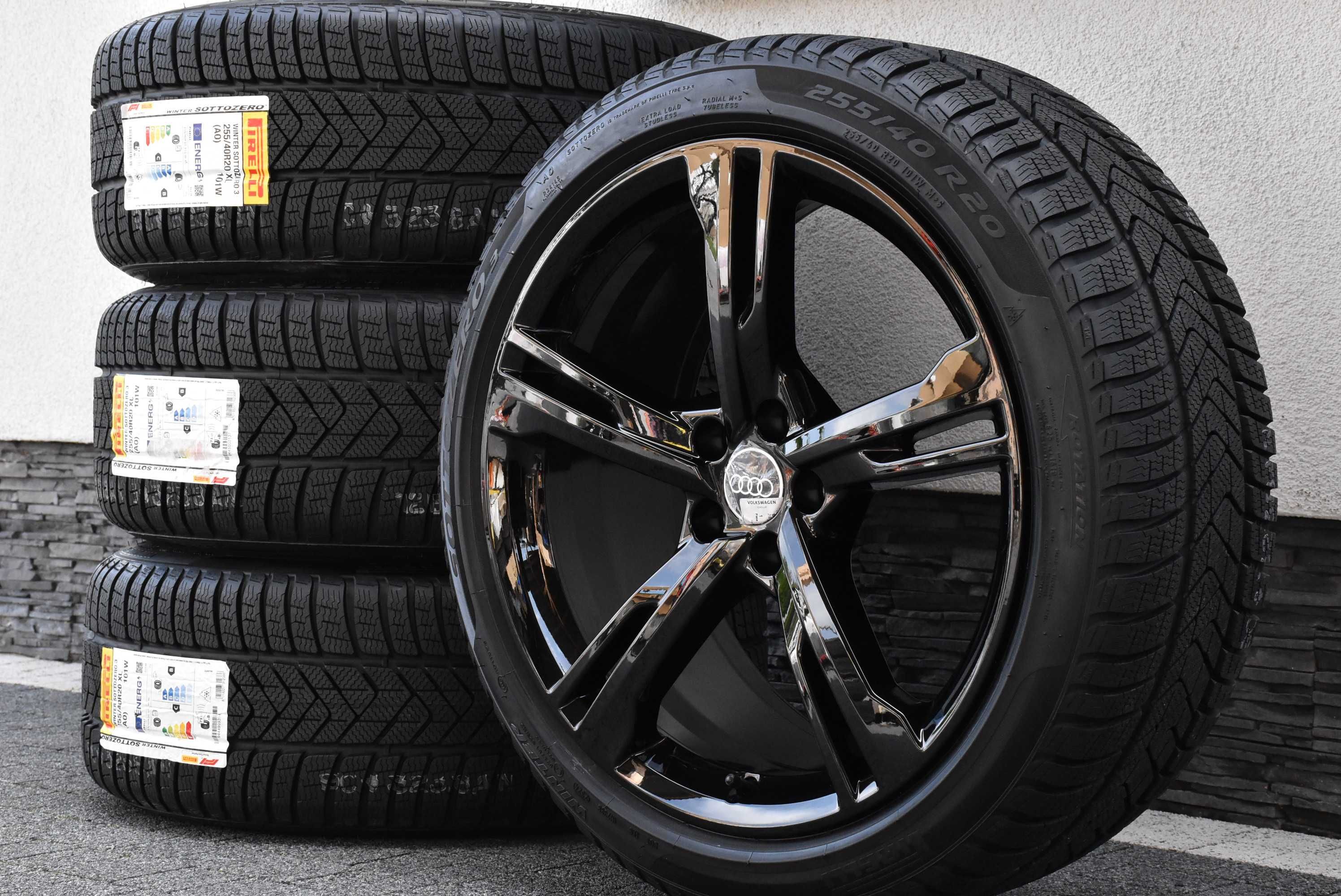 NOWE Koła zimowe OEM Audi A6 S6 C8 A7 S7 4K 20" NOWE Pirelli AO 2024r
