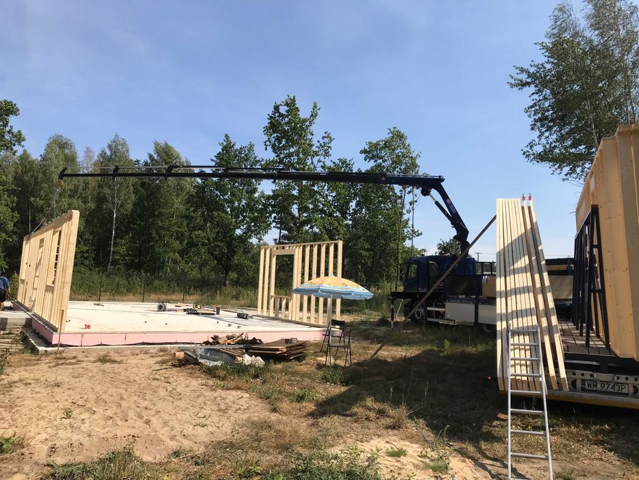 KONSTRUKCJA dom modułowy drewniany szkieletowy parterowy PARTERO 110