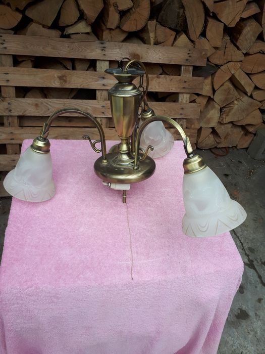 Lampa wisząca 3 klosze