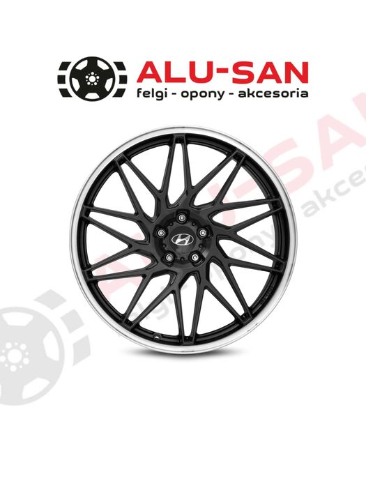 NOWE ALUFELGI 18" HYUNDAI i30 i40 Kona Tucson Veloster - Czarny Poler