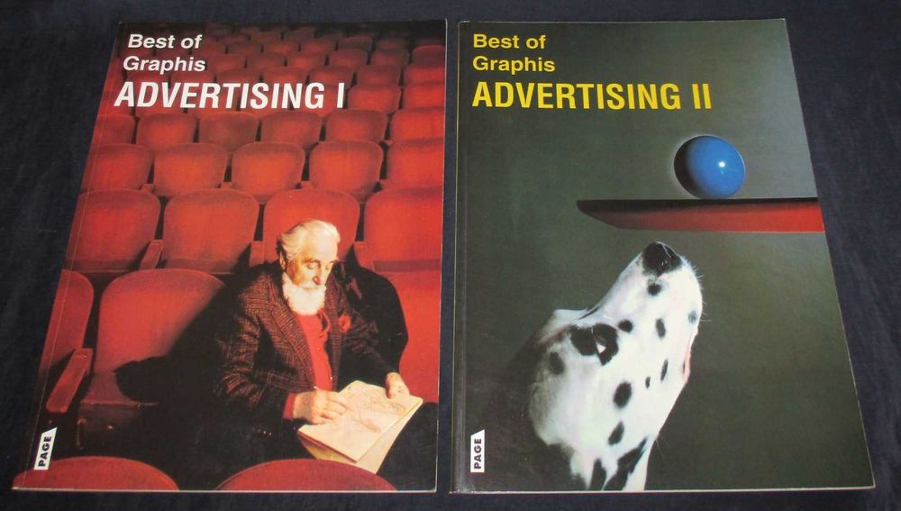Livros Best of Graphis Advertising I e II