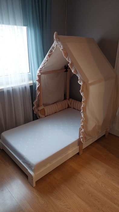 Łóżeczko 140x80 domek