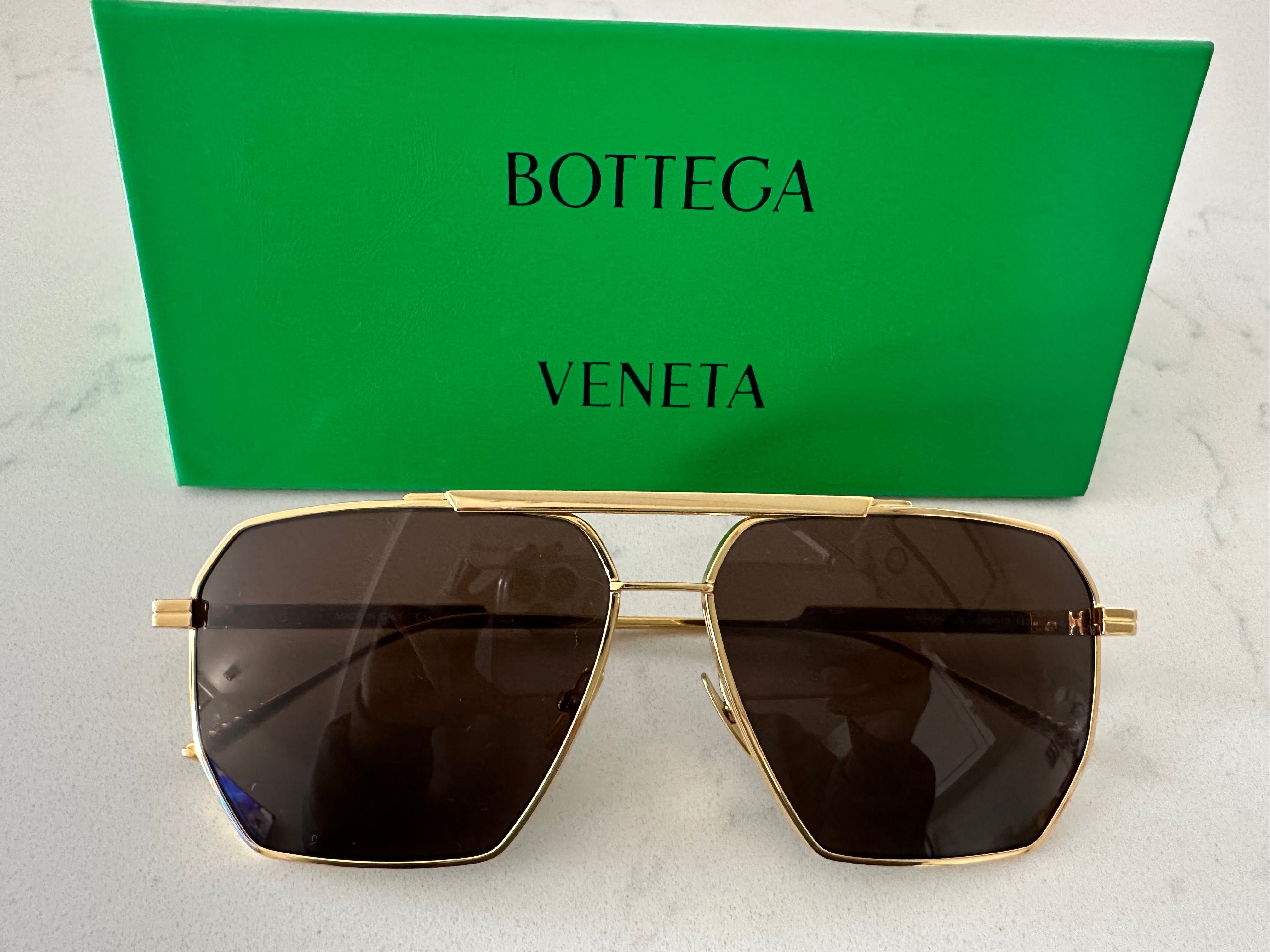 Bottega Veneta BV1012S oryginalne okulary przeciwsłoneczne