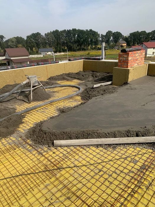 Стяжка пола. Напівсуха стяжка підлоги – 120 грн/м