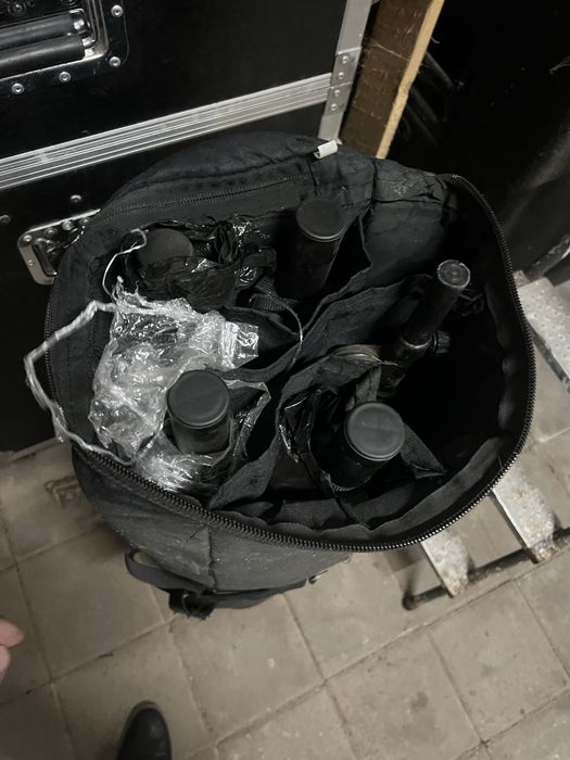 Saco para tripes de colouma e microfone