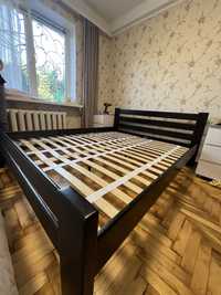 Деревянная кровать двухспальная кровать 160/200