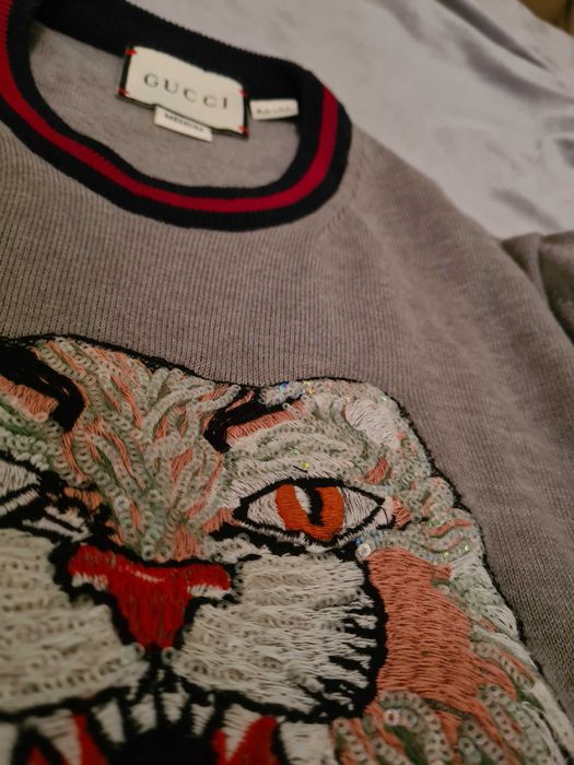 Gucci angry cat sweter M