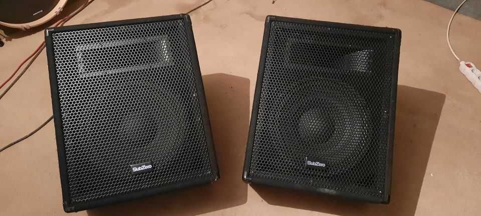 2x Monitores SubZero C12M 500W/Peak cada