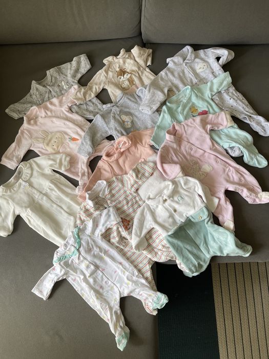Lote Roupa Menina 3-6 meses 50 peças