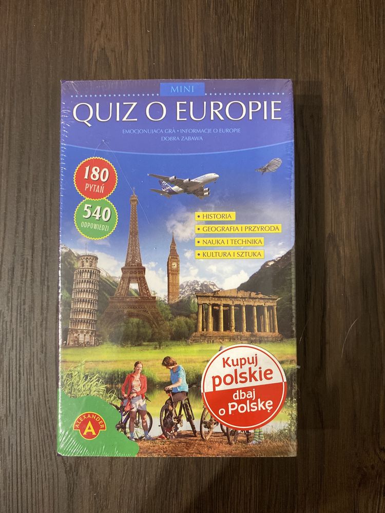 Gra planszowa „Quiz o Europie”