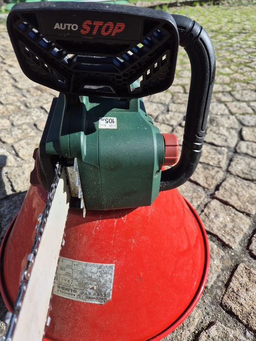 Motosserra parkside a bateria de 40 volts