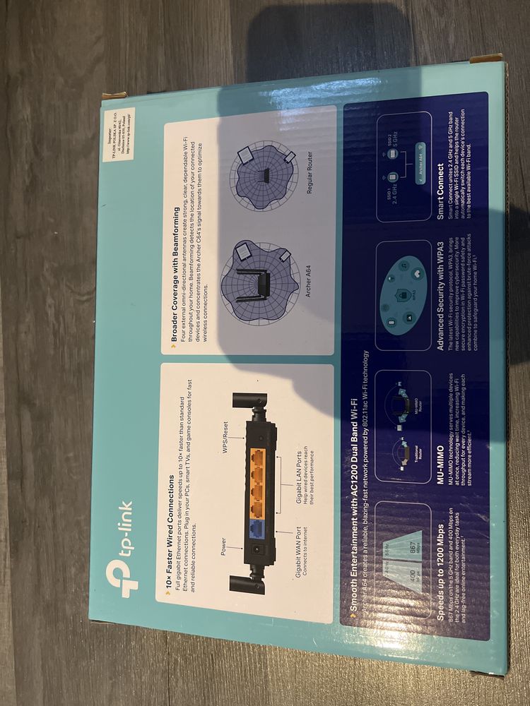 Router Wi Fi AC1200