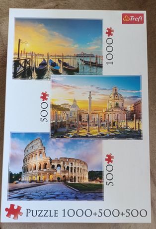 Puzzle Trefl 1000 i 500 elementów