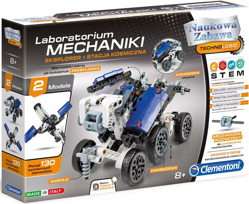 Laboratorium mechaniki. Naukowa zabawa. Pojazdy kosmiczne