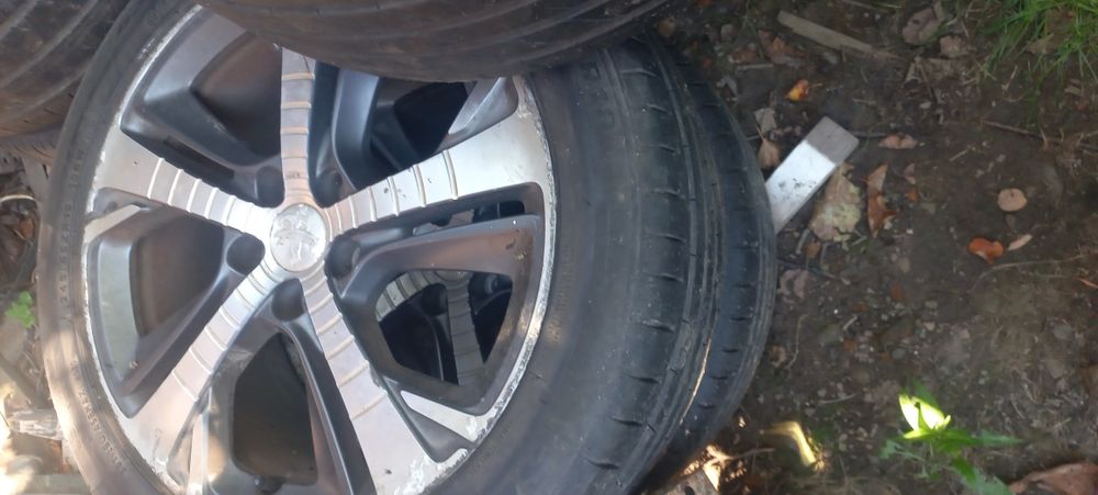 Шина 245/45/18 із диском 5x108 r18 peugeot citroen 1 штука