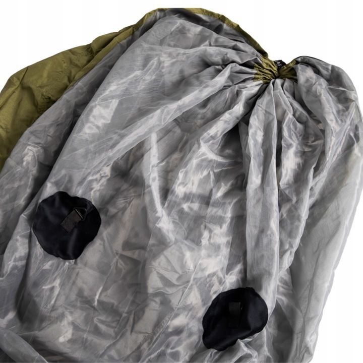Hamak Dwuosobowy Z Moskitiera Turystyczny Survivalowy Podróżny 280cmx1