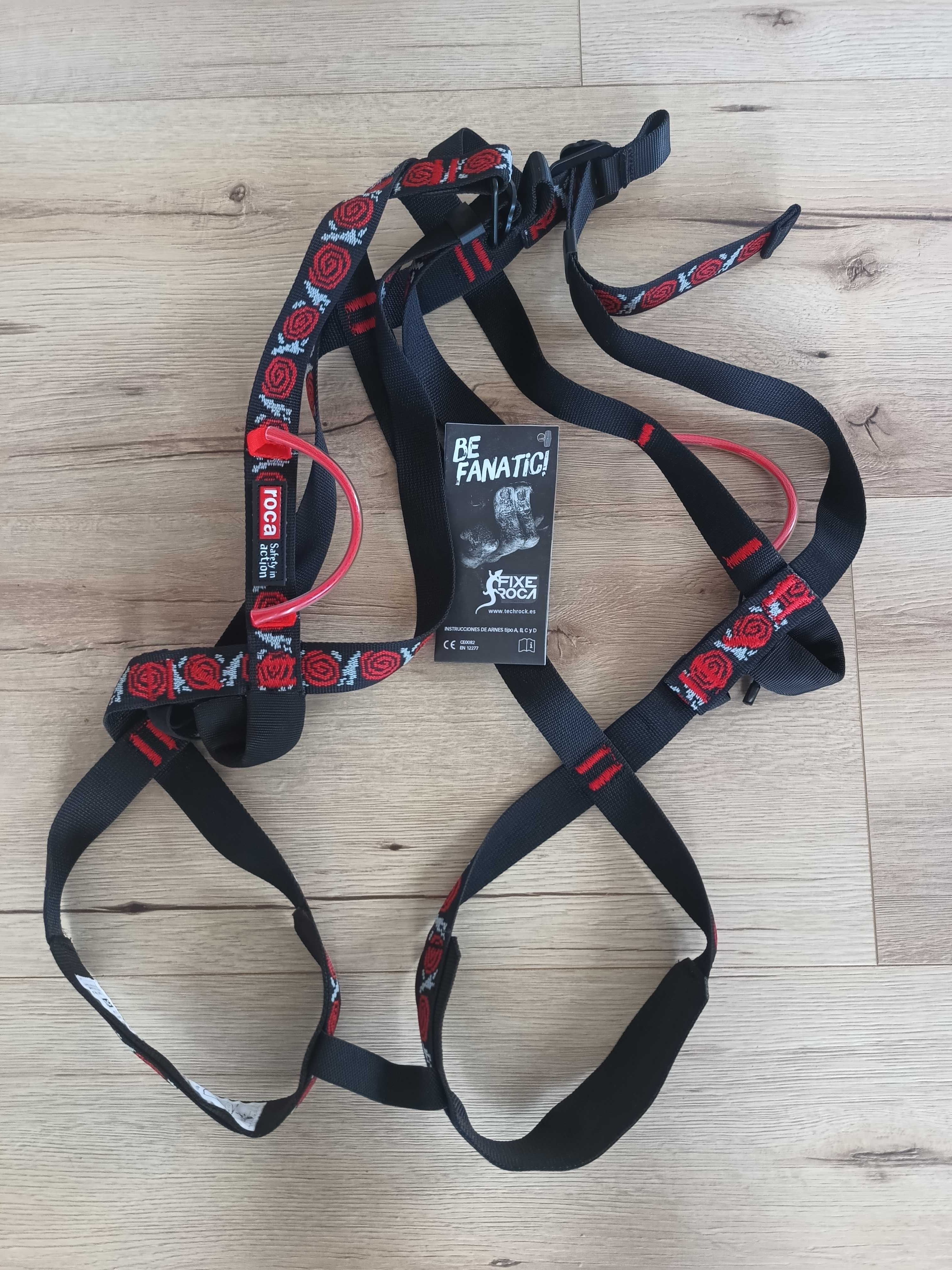 Uprząż dziecięca pełna marki Kid FIXE (wspinaczka) CE 0082, EN 12277