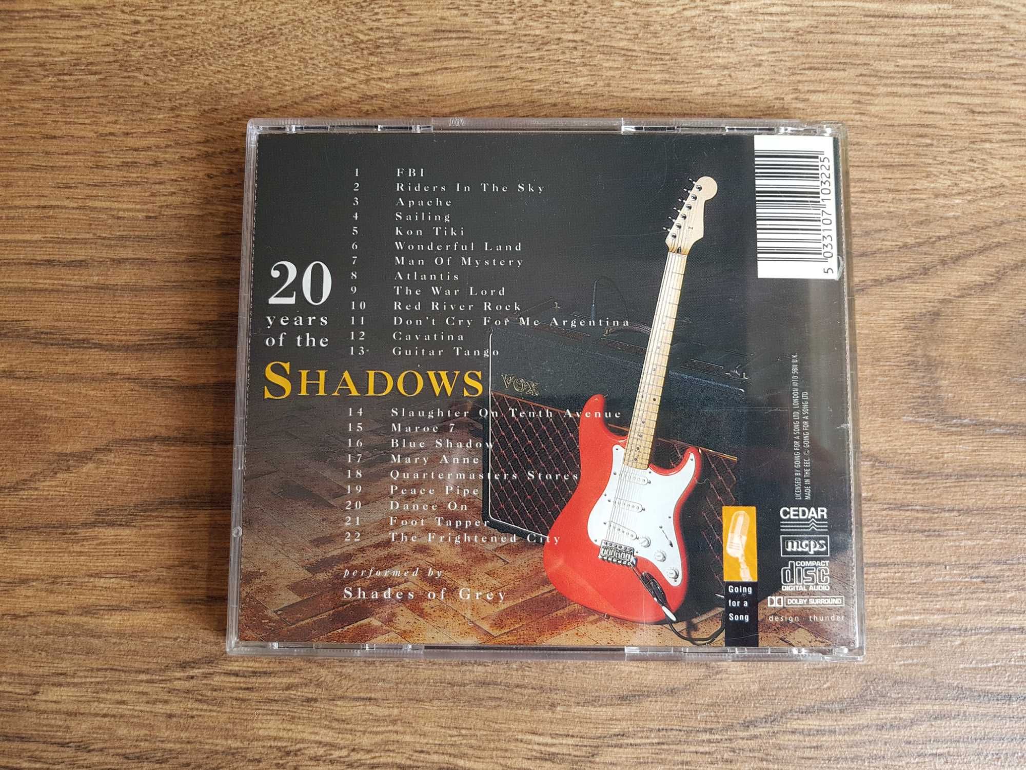 Płyta CD: Shades Of Grey - 20 Years Of The Shadows