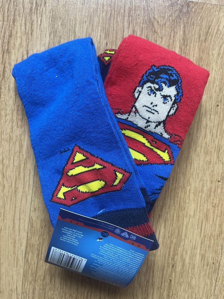 Nowe skarpetki Superman