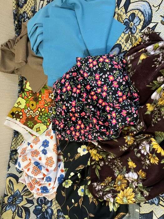 Ткани СССР разный метраж